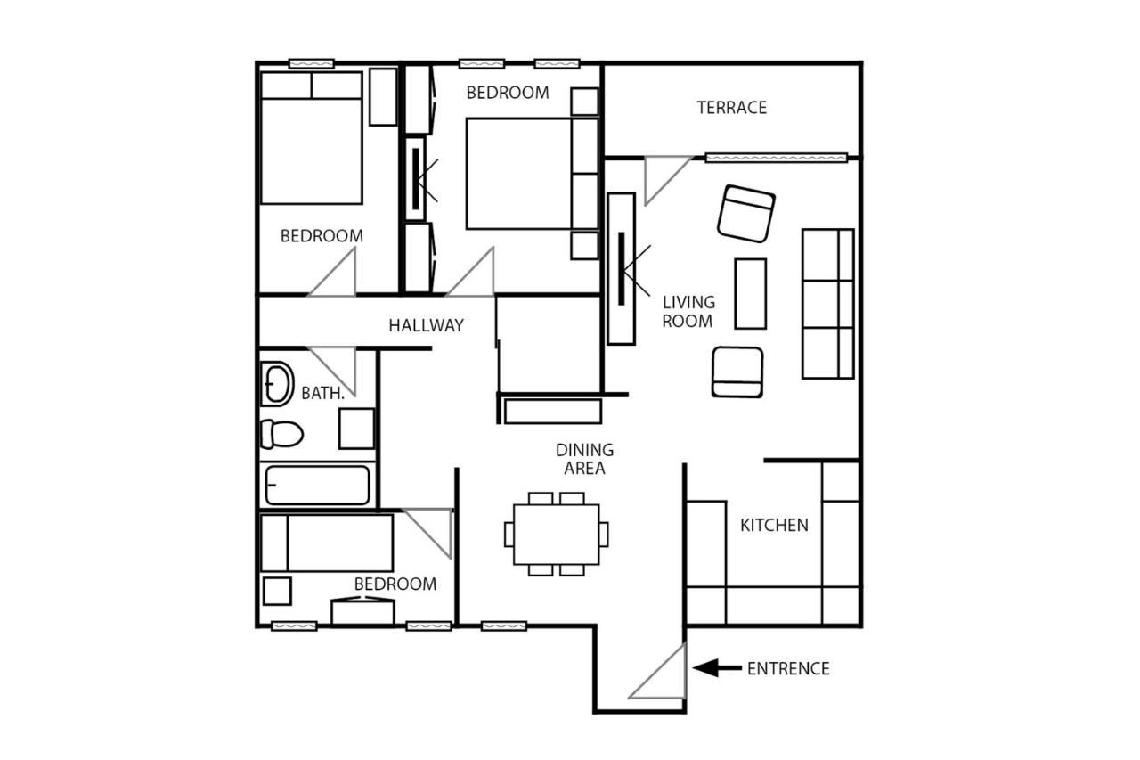 Apartment Bella Art เบลเกรด ภายนอก รูปภาพ